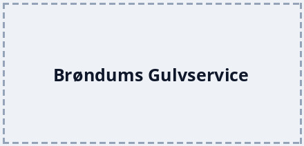Brøndums Gulvservice