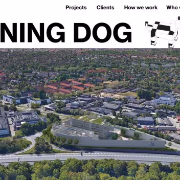 Whining dog design